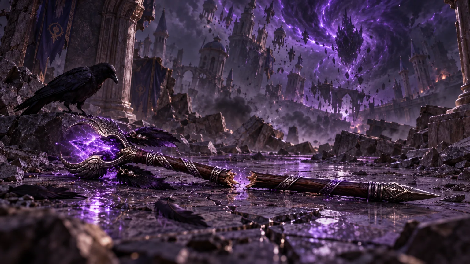 Atiesh — the restored staff reaches its final battle in Dalaran