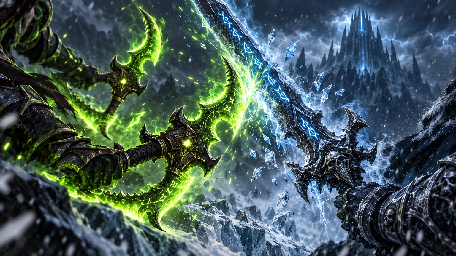 Warglaives of Azzinoth — Illidan carries the twin blades into his defining wars