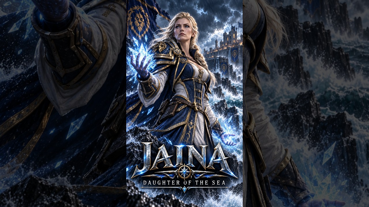Official YouTube thumbnail for Jaina Proudmoore : From Theramore’s hope to Azeroth’s hard mage.