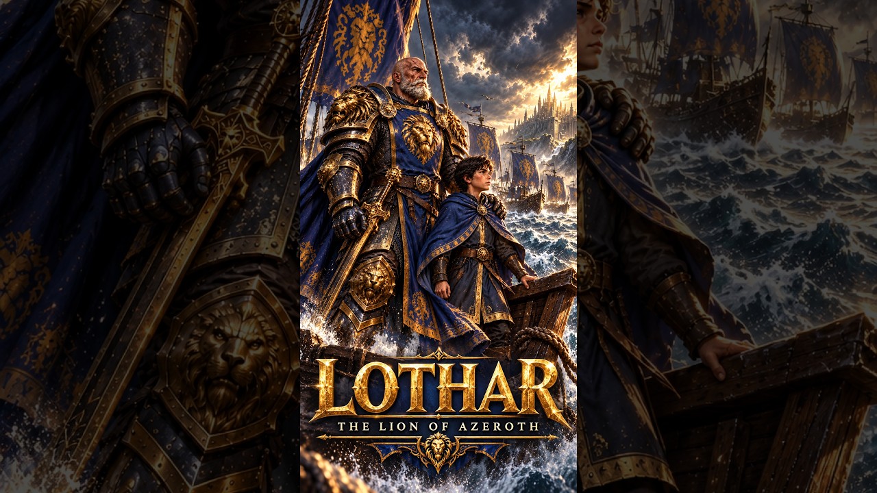Official video artwork for Uther vs Doomhammer: The Battle That Changed the Alliance.