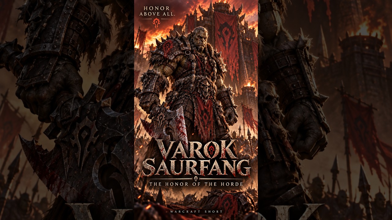 Official YouTube thumbnail for Saurfang: He knew Sylvanas would kill him. He challenged her anyway.
