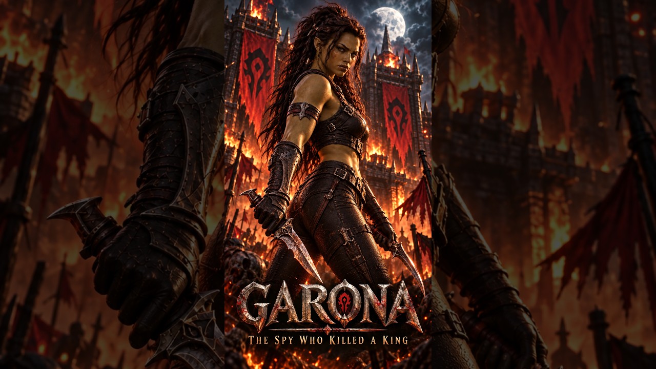 Official YouTube thumbnail for Garona ,the spy who killed a king and never found peace. #warcraft #warcraftlore #wowclassic #lore.