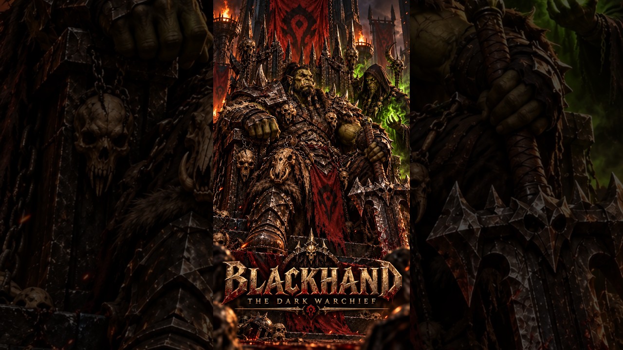 Artwork for Blackhand: The First Warchief Was a Puppet… Until Doomhammer Crushed Him 💀.