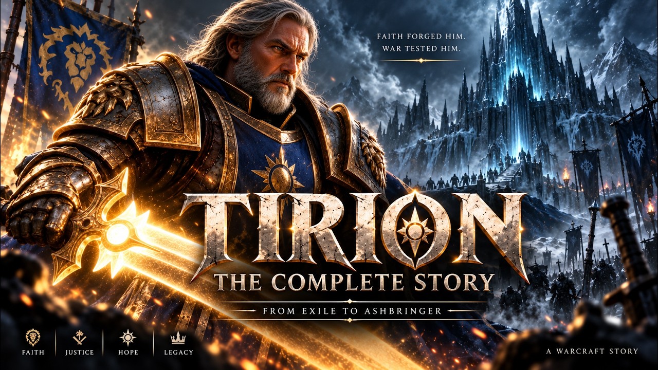 Official YouTube thumbnail for Tirion Fordring | Teaser.