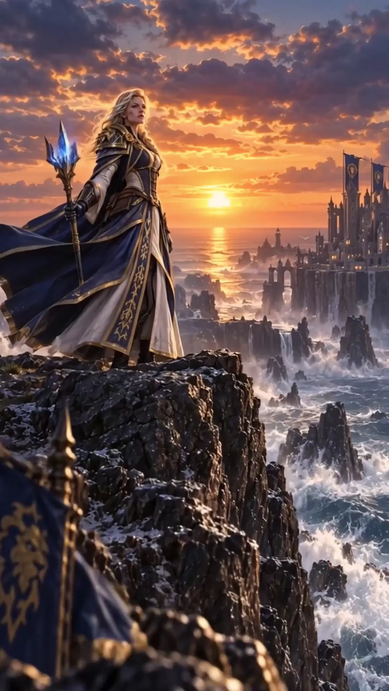 Second frame from the official Jaina Proudmoore Short.