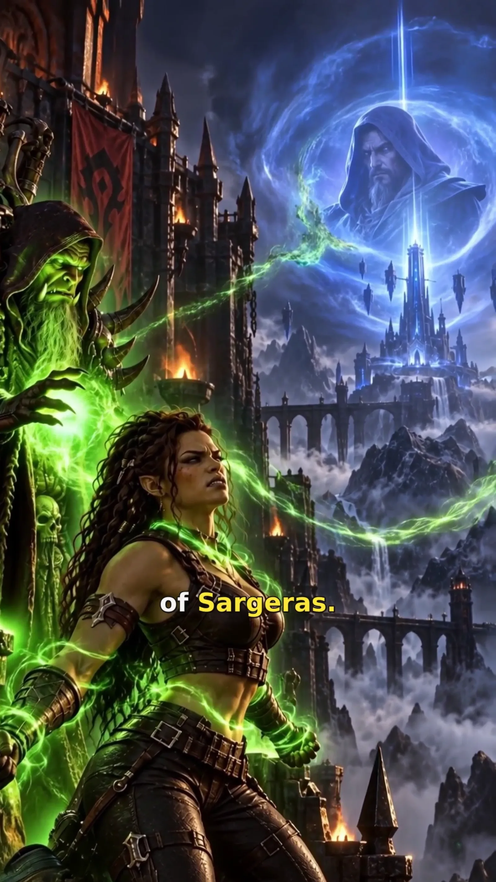 Second frame from the official Garona Short.